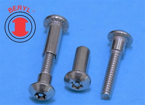 T27 Stainless Steel Six Lobe With A Pin Sex Bolt 10 24x5 8 1 3 16 10sets Ebay