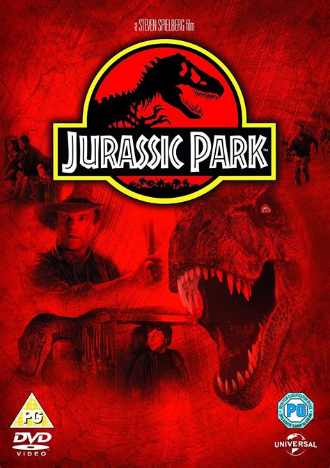 Jurassic Park Dvd 1993 Uk Richard Attenborough Jeff