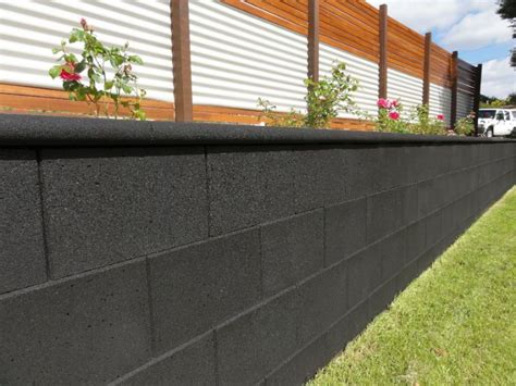 Diy Freestone Eco Ebony Retaining Wall Blocks Cinder Block Walls