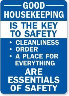 Housekeeping Means Safekeeping Housekeeping Safety Poster