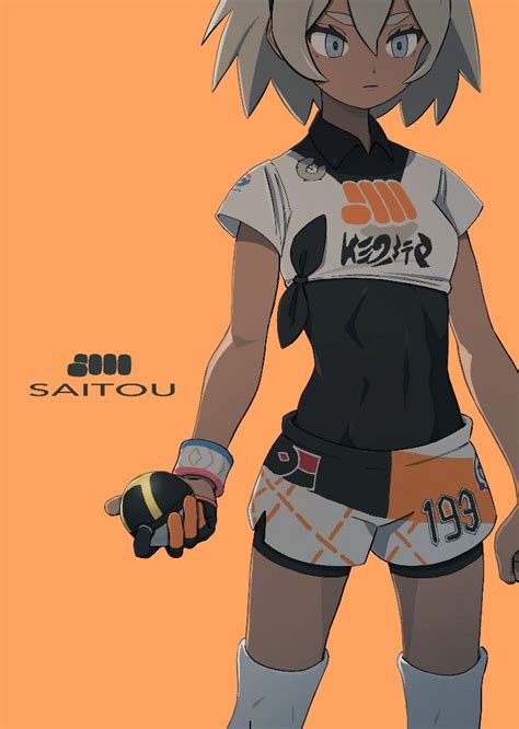 Saitou Bea Pokemon Mangá pokemon Pokemon Personagens de anime