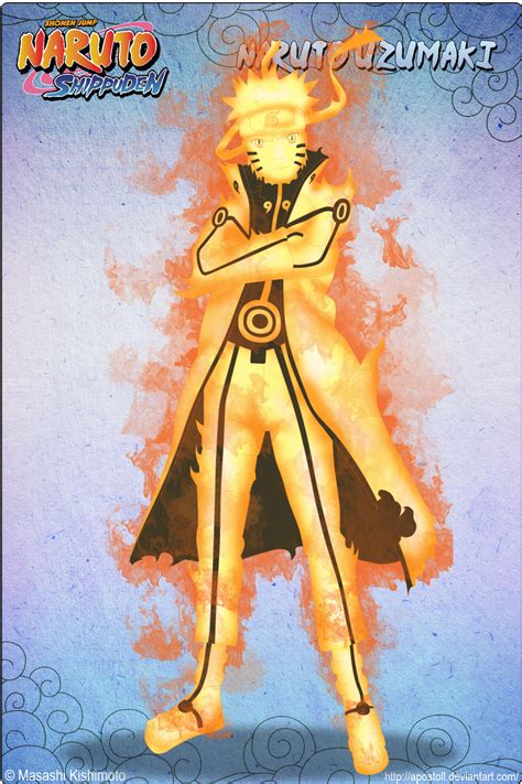 Naruto Tails Chakra Mode By Apostoll On Deviantart 15000 Hot Sex Picture
