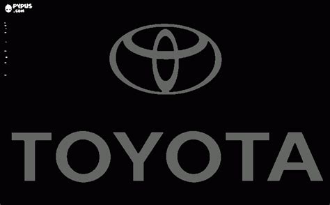 Toyota Para Colorear Toyota Para Imprimir