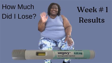 Wegovy Weight Loss Journey What I Lost My First Week Side Effects