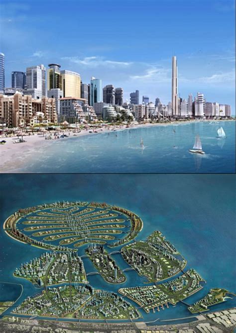 Amazing Views Of Dubai Waterfront Beautiful Global
