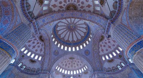 Interior View Of Domes In Blue Mosque  License Image 10216818 Lookphotos