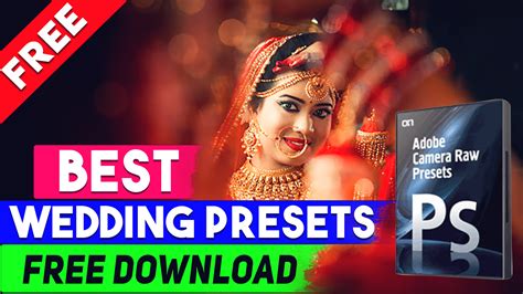 In this post you'll find 20 different presets that you can download for free. Free Download - TOP Wedding Presets Pack by Shazim Creations