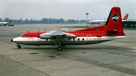 Aviation Safety Lifeson Fokker F27 Friendship 1955 1987