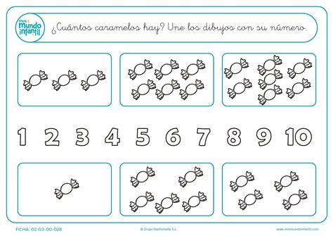 Fichas Para Aprender A Contar Mundo Primaria