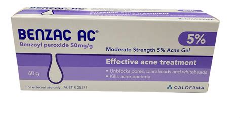 Benzac Ac Moderate Strength 5 Acne Gel Skin Plus Compounding Pharmacy