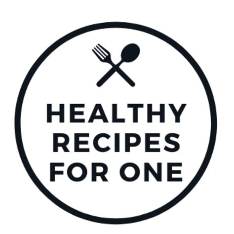 healthy recipes for one