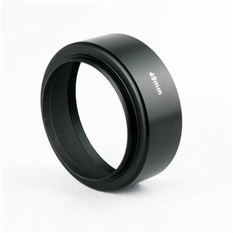 49mm Professional Standard Metal Lens Hood 49mm Screw In 49mm Filter