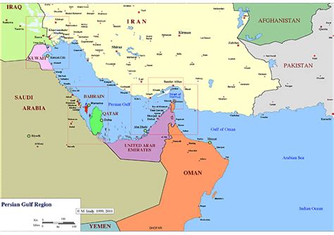 Persian Gulf War Maps