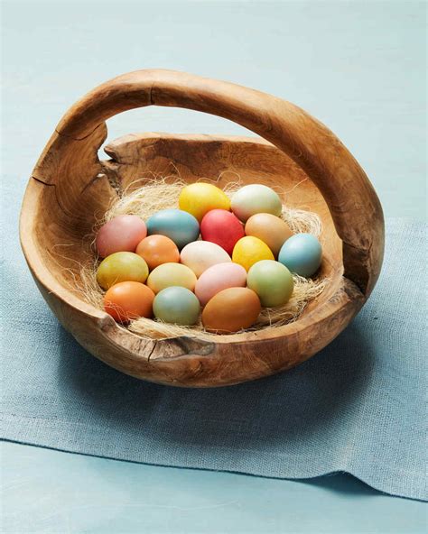 Naturally Dyed Easter Eggs Martha Stewart