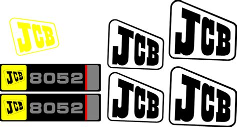 Jcb 8052 Decal Set All Things Equipment