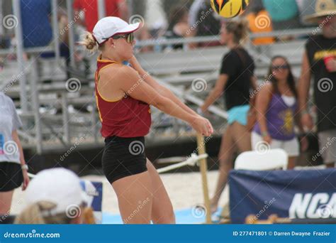 Women S Ncaa Beach Volleyball Championships Xx Editorial Photo Image Of Tuland