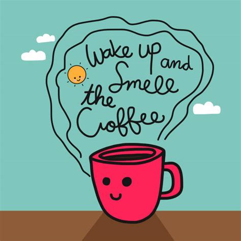 Top Cartoon Of Good Morning Tea Clip Art Vector Graphics
