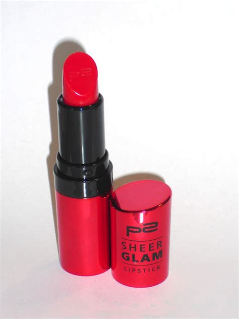 littlebeautyjunkie p2 sheer glam lipstick casablanca
