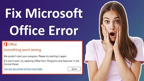 How To Fix Microsoft Office Error Something Went Wrong