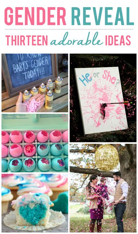 You could bake the cake yourself, or have a close family member or friend do it. 13 Adorable Gender Reveal Ideas