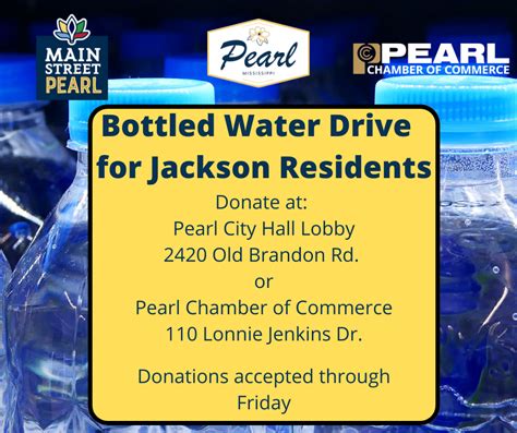 Water Drive For Jacksonians In Crisis City Of Pearl