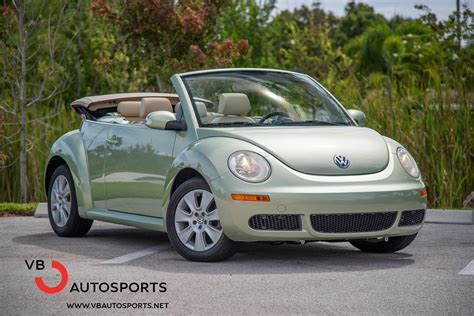 Pre Owned 2009 Volkswagen New Beetle Convertible For Sale Sold Vb Autosports Stock Vb187
