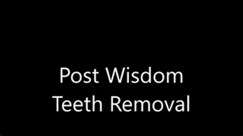 post wisdom teeth extraction hd penny lee clips4sale