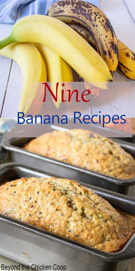 9 Ripe Banana Recipes Beyond The Chicken Coop