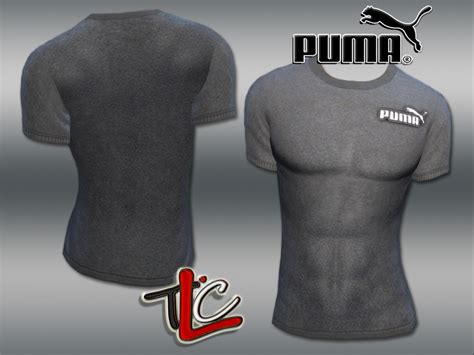 The Sims Resource Puma Athletic Shirt