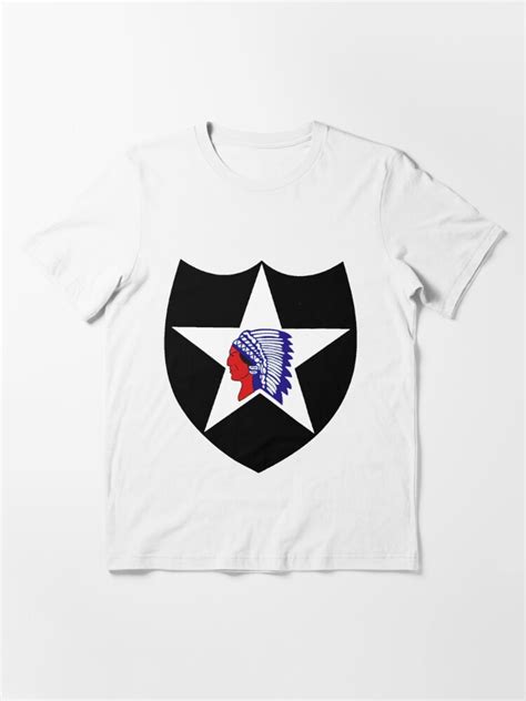 Logo Of The Second Infantry Division U S Army T Shirt For Sale By