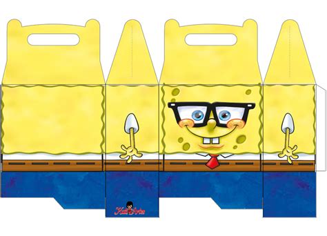 Funny Spongebob Squarepants Free Printable Lunch Boxes Oh My Fiesta