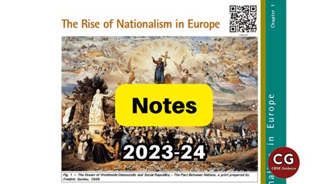 Class 10 Social Science The Rise Of Nationalism In Europe Notes Cbse