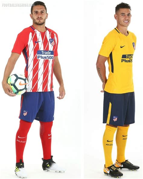 Compra tus entradas para el wanda metropolitano. Atlético Madrid 2017/18 Nike Home and Away Kits - FOOTBALL ...