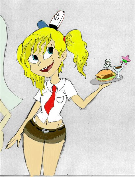 spongebob girl colored by girle101 on deviantart
