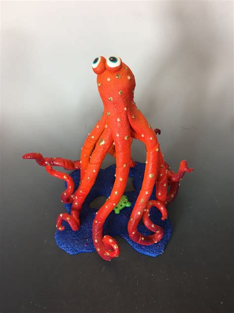Octopus King Octopus Sculptureglow In The Dark Underwater Fish Room