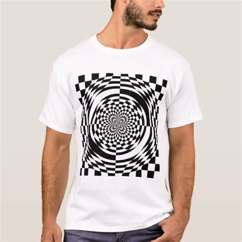 Optical Illusions T Shirt Zazzle Com