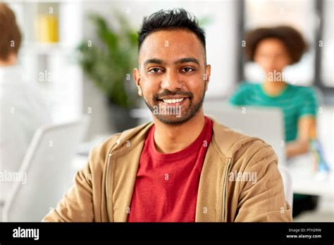 Indian Man At Office Hi Res Stock Photography And Images Alamy