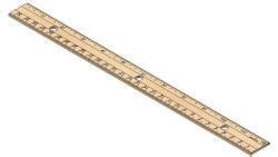 print inch ruler 3d models 【 STLFinder