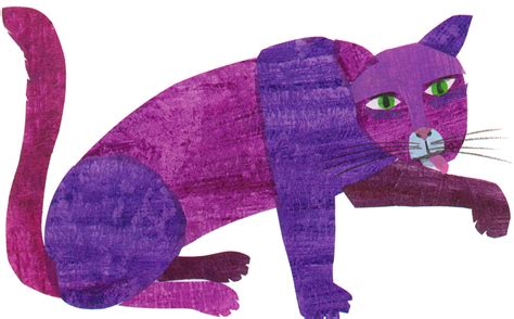Eric Carle Postcard Purple Cat The Eric Carle Museum Of Picture
