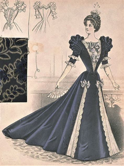 Le Costume Moderne 1897 Fashion Plates 1890s Fashion Vintage Outfits