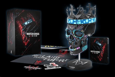 Watch Dogs Legion Collectors Edition Comes With A Wearable Led Skull