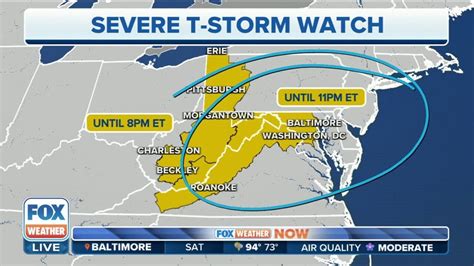 Severe Thunderstorm Watches Issued For Nearly 14 Million Residents