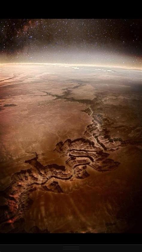 Grand Canyon From Space From Space Pinterest