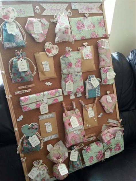 How to make a wedding advent calendar! Wedding Advent Calendar! Such a lovely idea! | Advent calendar gifts, Birthday gifts for girls ...