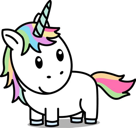 Vinilo Para Niñas Unicornio Bebé De Dibujos Tenvinilo