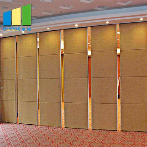 Soundproof Sliding Door Operable Acoustic Foldable Partition Moveable