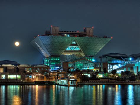 Filetokyo Big Sight At Night Wikimedia Commons