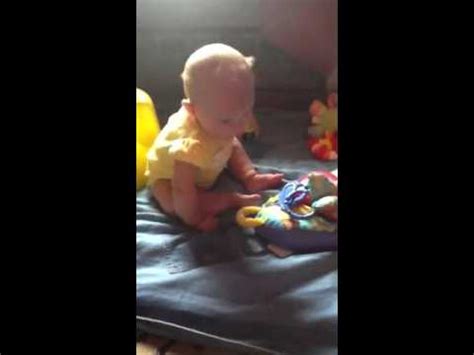 Sometimes a baby's head is molded unevenly while passing through the birth canal. Baby fall and hits her head - YouTube