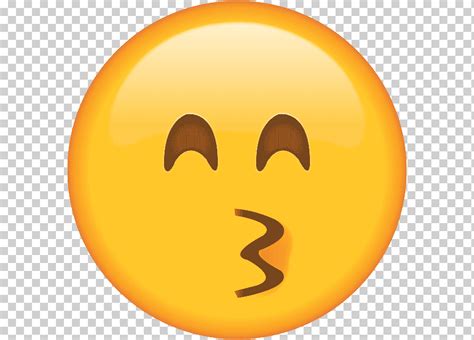 Emoji Emoticon Beso Sonriente El Amor Verdadero Envía Un Buen Regalo