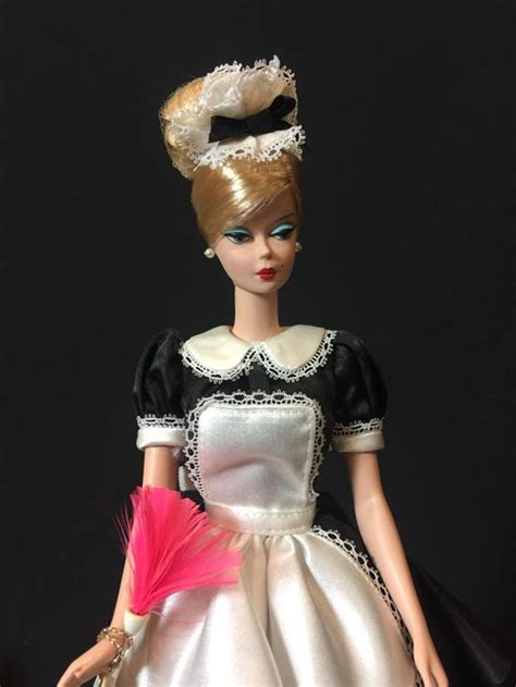 Lot 2 Silkstone Barbie Dolls Including 2005 Trace Of Lace And